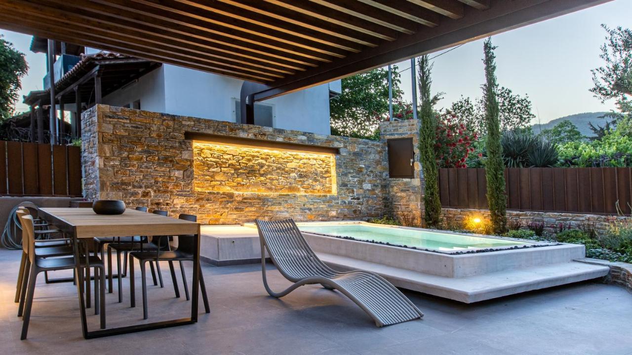 Lethe Villas With Private Pool Kato Gatzea Greece Exteriör bild